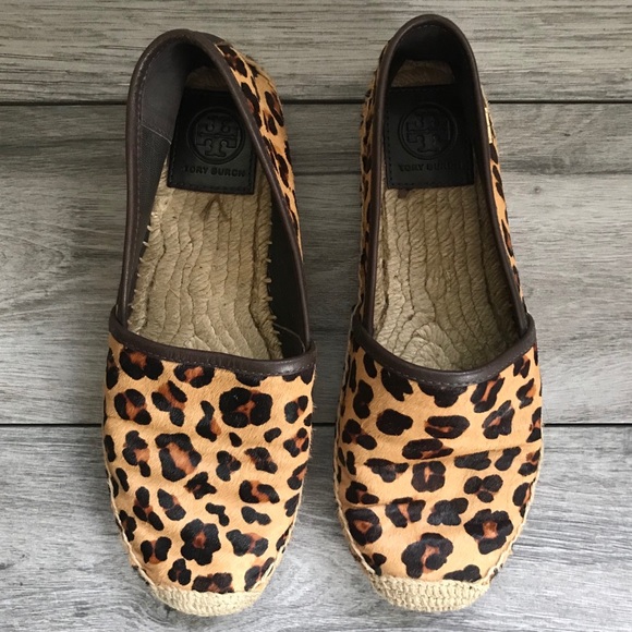 tory burch leopard espadrilles